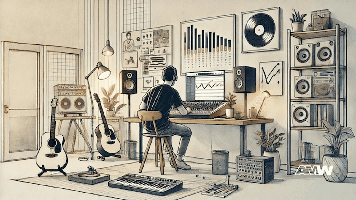 Music industry professional working on creating a music brand: a guide for artists and musicians