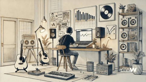 Music industry professional working on creating a music brand: a guide for artists and musicians