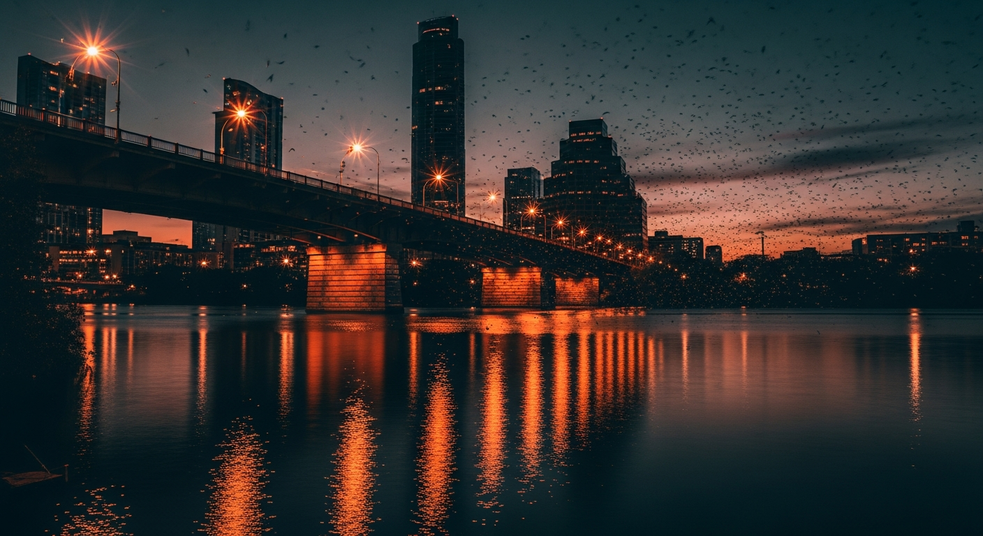 Social Media Management in Austin - Texas skyline