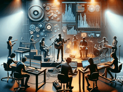 Music industry professional working on evolving your sound: music promotion meets modern marketing techniques