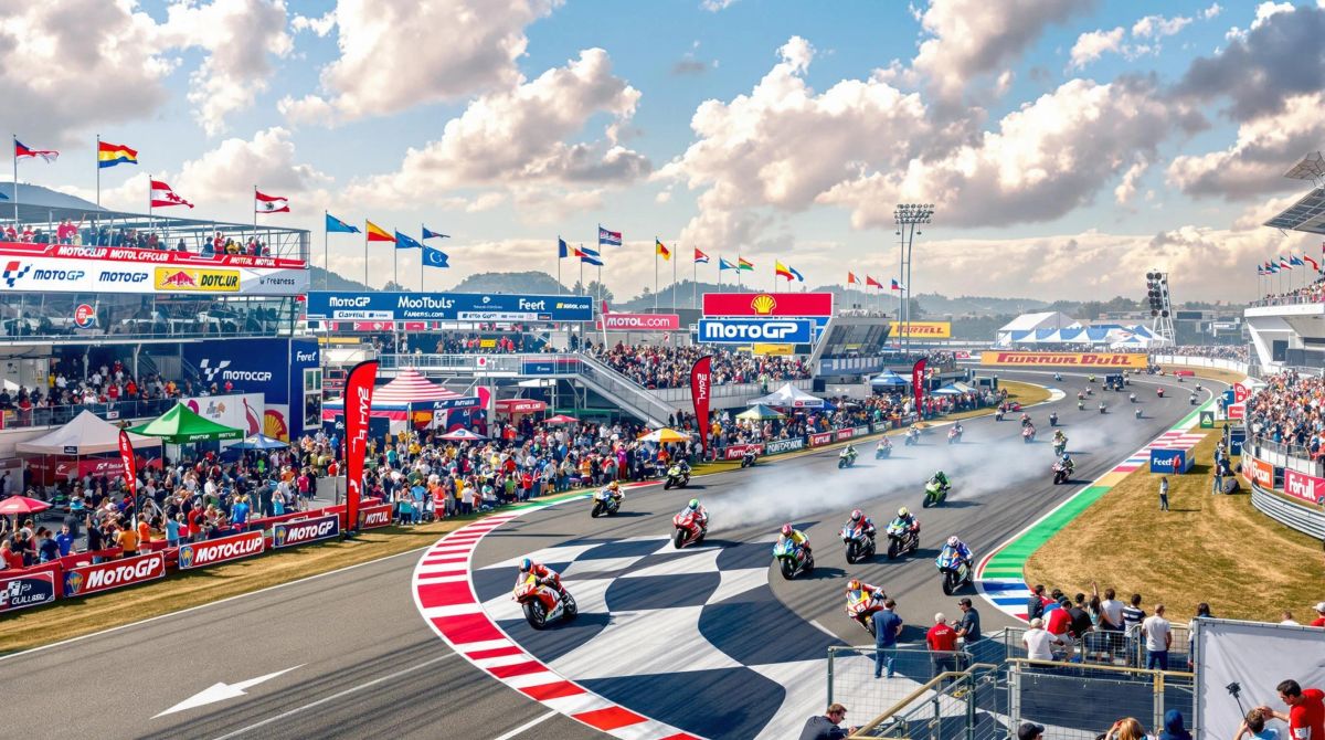 Visual representation of How MotoGP Business Model Generates Over $1.2 Billion in Annual Revenue concepts