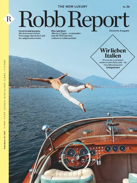 Robb Report magazine cover