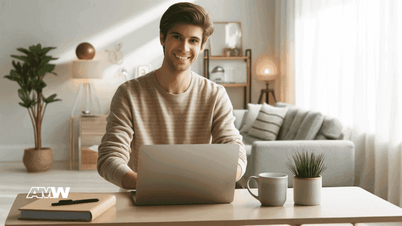 Professional concept illustration for ecommerce seo: tips for ranking higher and selling more