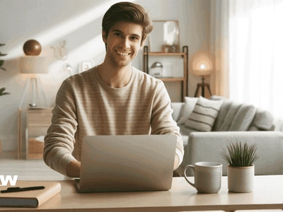 Professional concept illustration for ecommerce seo: tips for ranking higher and selling more