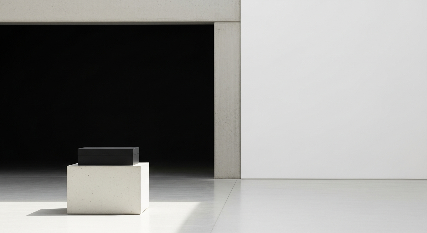 luxury marketing statistics — architectural editorial photograph
