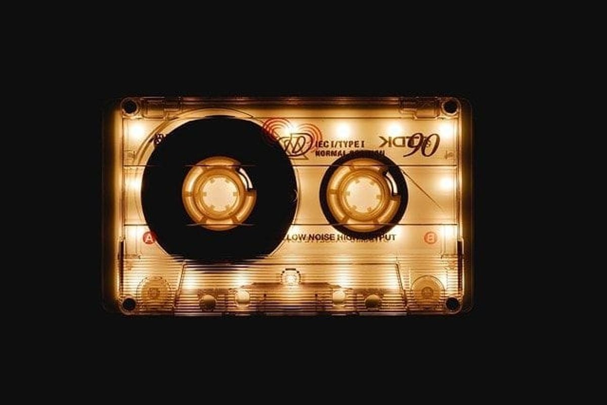 tape, cassette, music