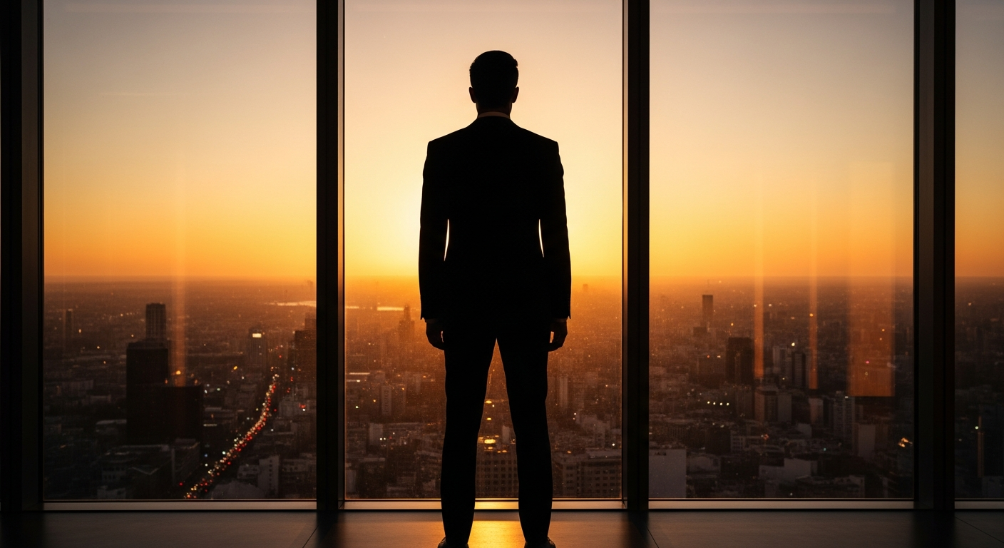 Executive silhouette representing marketing service provider review alternatives