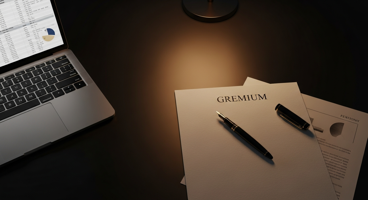 Event RFP documents and proposal templates on professional desk