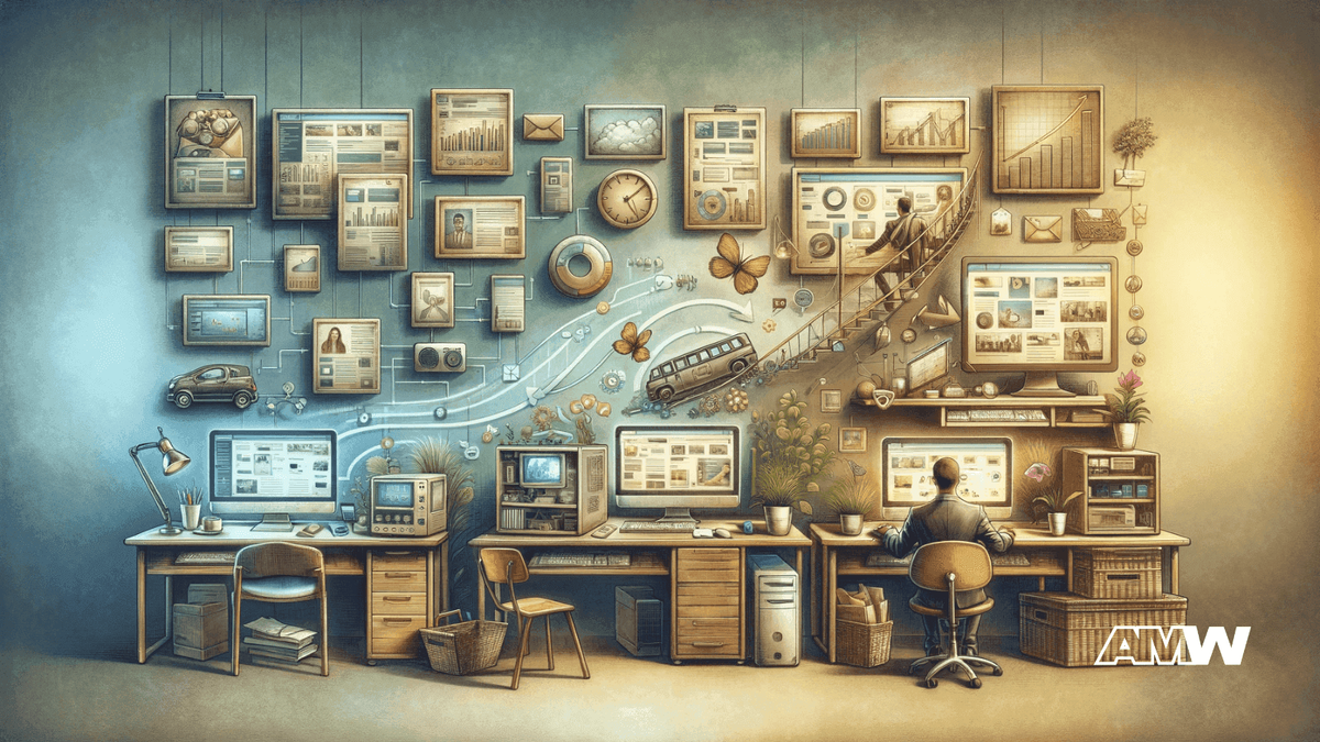 new year's resolutions,  online presence.