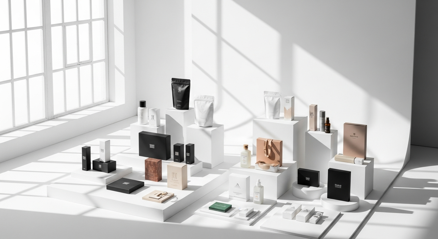 Modern DTC product photography studio with clean surfaces and natural light — best DTC marketing agencies