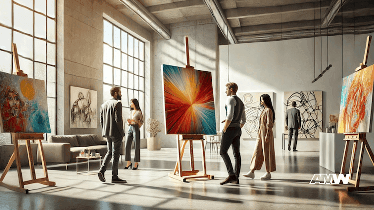 artwork online, target audience, particular interests, own site