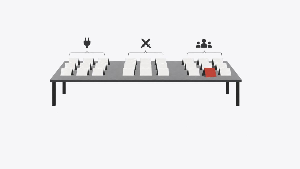 Illustration: Sorting the roster before the floor decides for you partner candidates; narrower competitors; hiring targets.