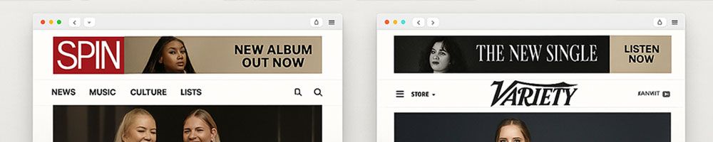 Music Website Exposure