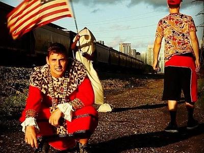 Professional concept illustration for trevor the trashman releases wildly obscene genius penius single