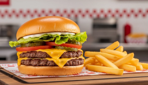Professional concept illustration for is the five guys menu the gold standard for fast-casual dining?