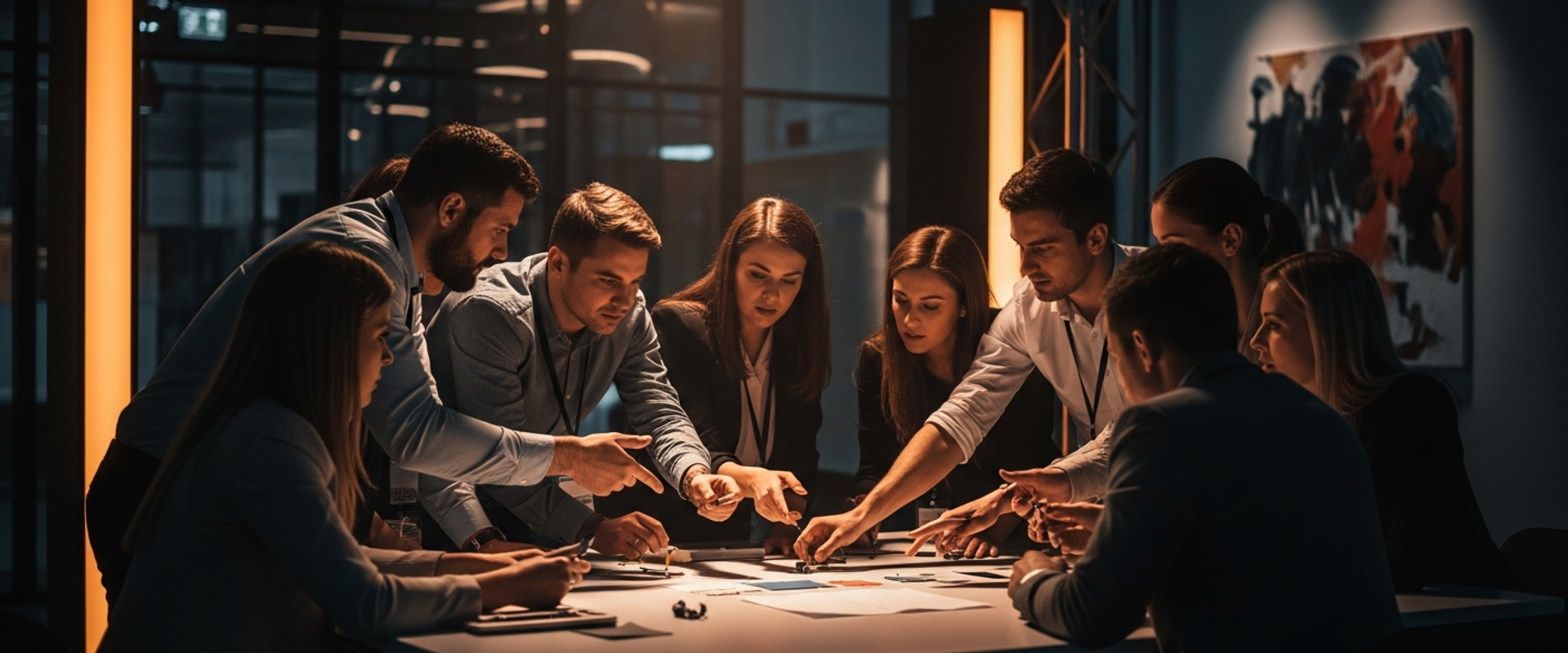 Corporate Team Building Events services by AMW - professional event management