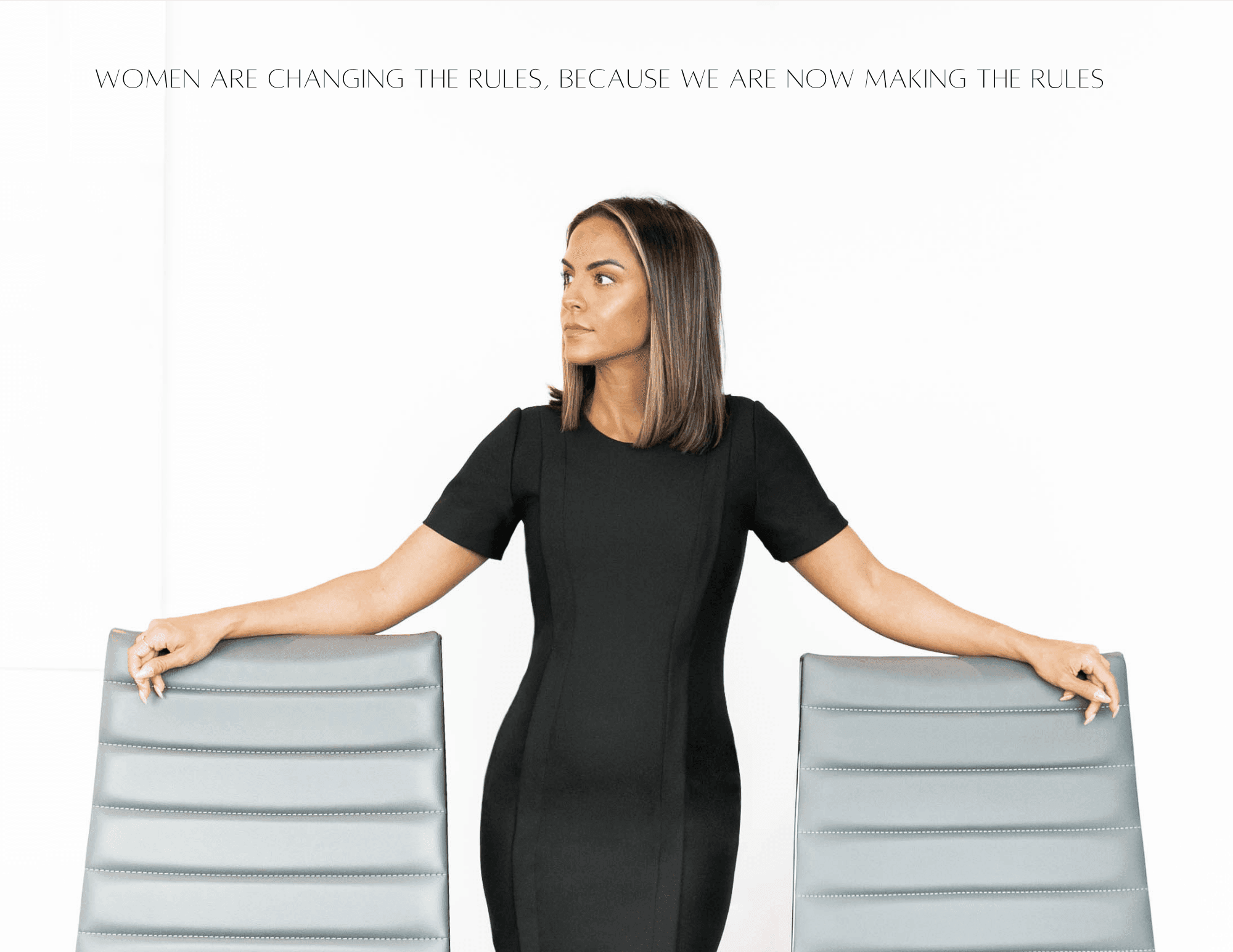 Marketing team discussing marion is a chic, sustainable maternity fashion brand that delivers boardroom to brunch designs to