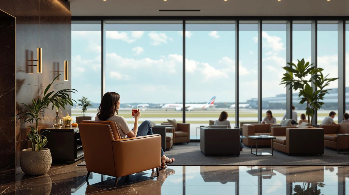 Supporting image for Inside PS: The Private Airport Lounge Redefining Luxury Travel in 2026