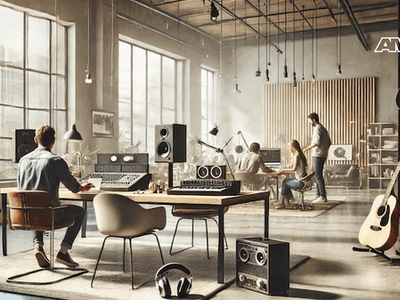 Music industry professional working on 10 signs you need a music promotion agency for your career