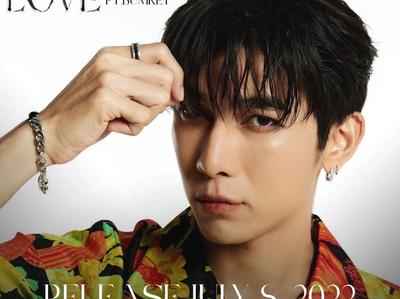 Professional concept illustration for mew suppasit drops a toast to love with his feel-good edm/pop track, "forever love" –