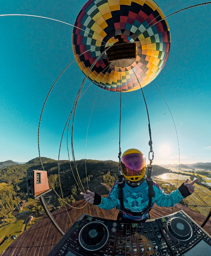 PROPPAGANDA Launches Aerial Sessions 001, Taking Electronic Music 11,200 Feet Into the Sky