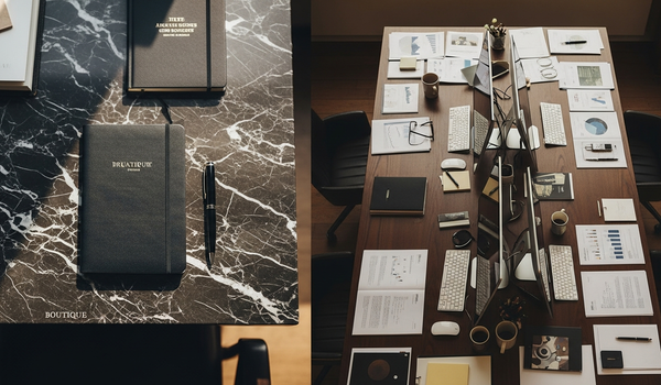 Contrasting boutique and large agency workspace environments