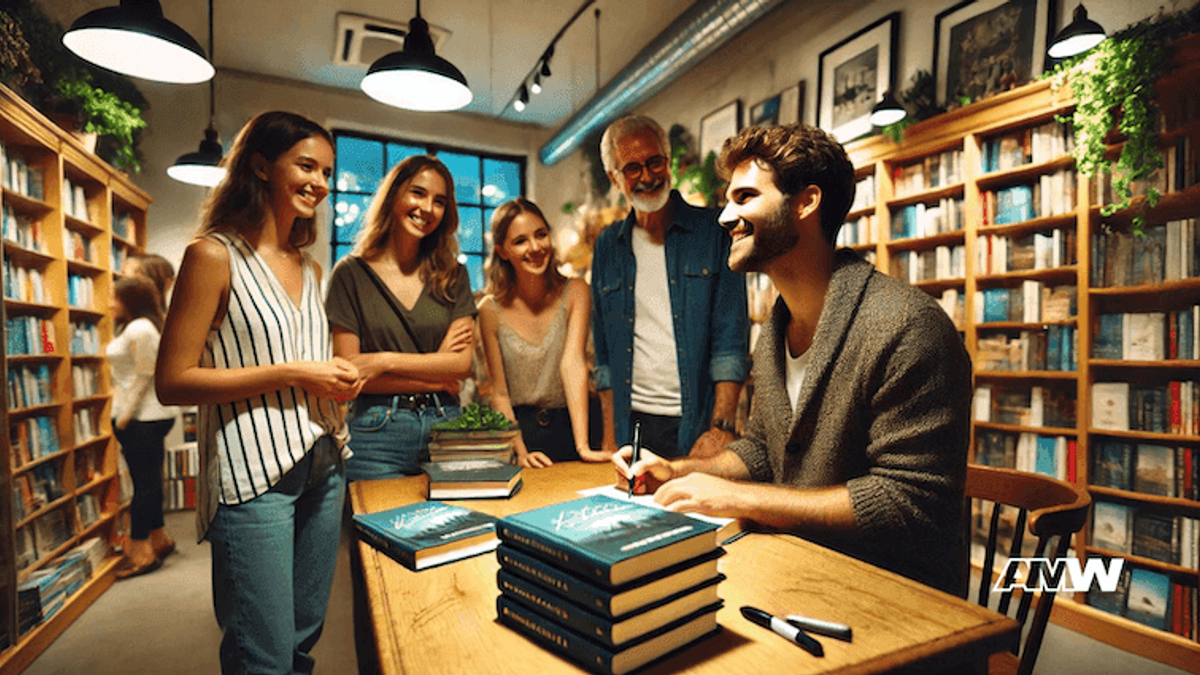 offer incentives, success, person, book signing