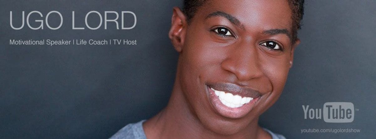 Social media marketing dashboard showing speaker and tv host ugo lord announces new youtube show schedule