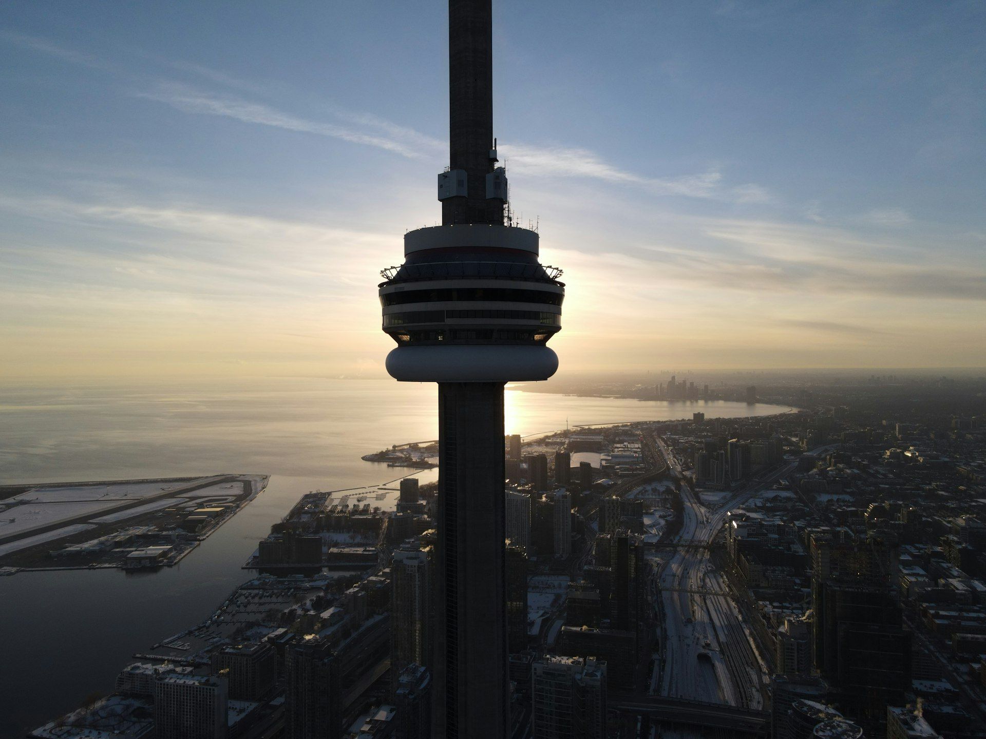 Toronto Canada skyline with CN Tower