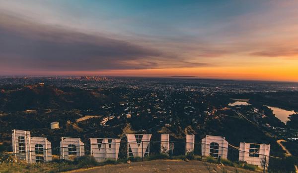 Los Angeles skyline at sunset - Best PR agencies in LA