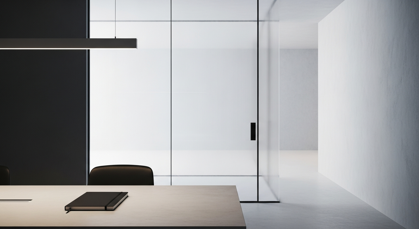 b2b marketing statistics — architectural editorial photograph