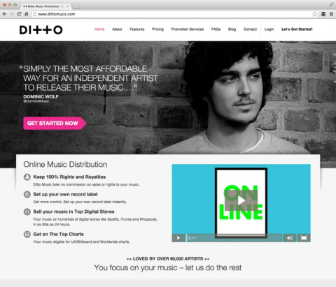 Review Ditto Music