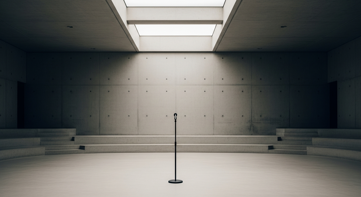 live music touring statistics — architectural editorial photograph