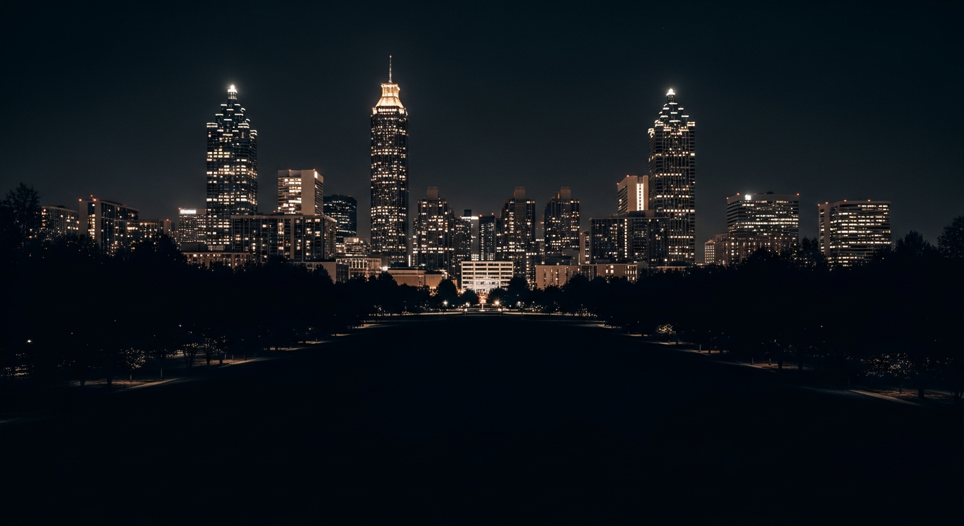 Social Media Management in Atlanta - Georgia skyline