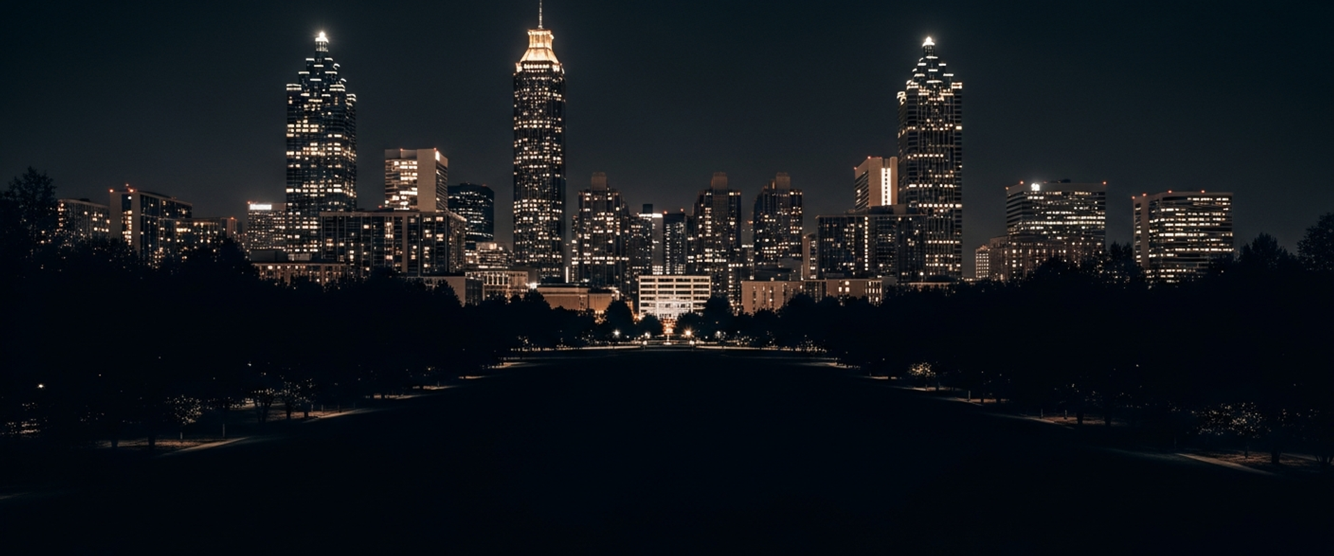 Social Media Management in Atlanta - Georgia skyline