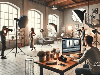 PR team strategizing visual content in pr campaigns