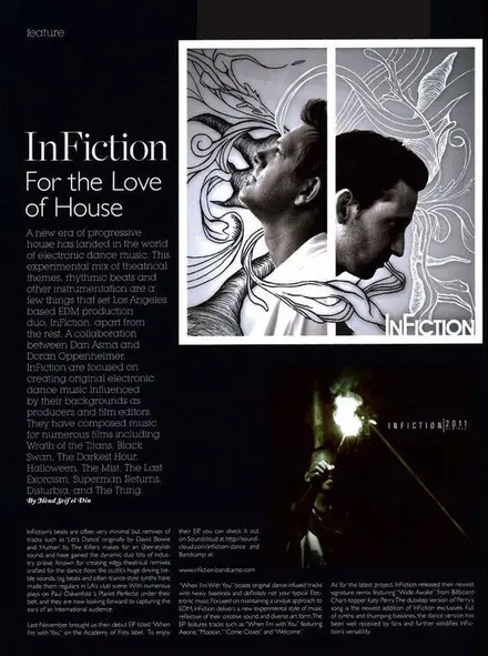 Flair Magazine feature for an AMW client