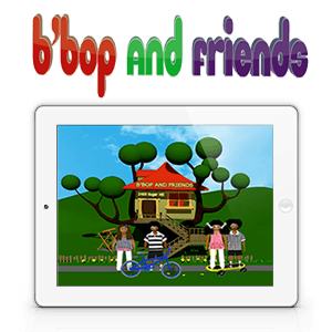 PR team strategizing new digital product for kids, b’bop and friends promotes positivity and education through e-learning