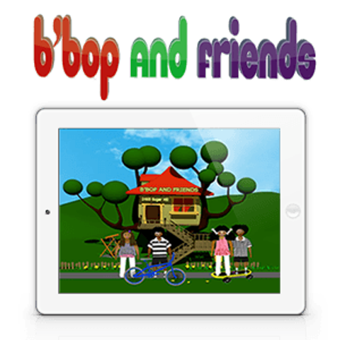 PR team strategizing new digital product for kids, b’bop and friends promotes positivity and education through e-learning