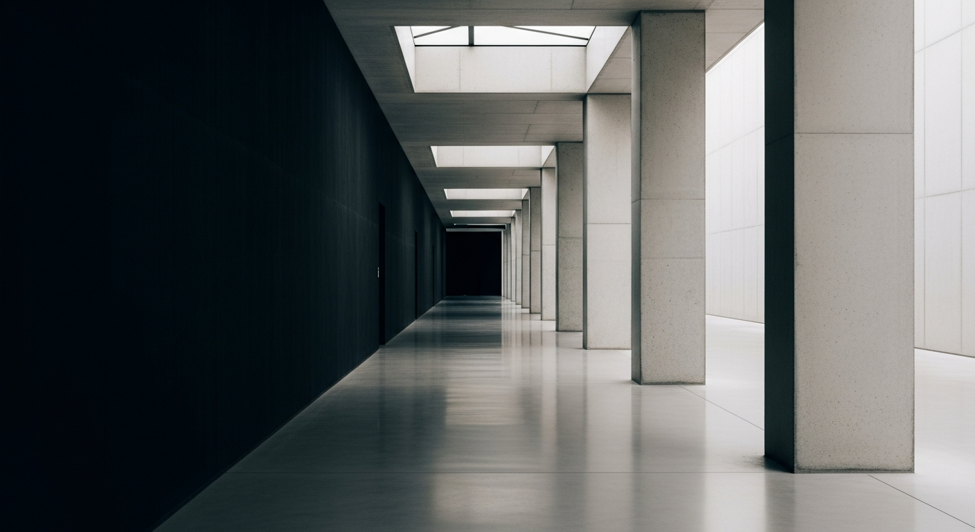 sales pipeline statistics — architectural editorial photograph