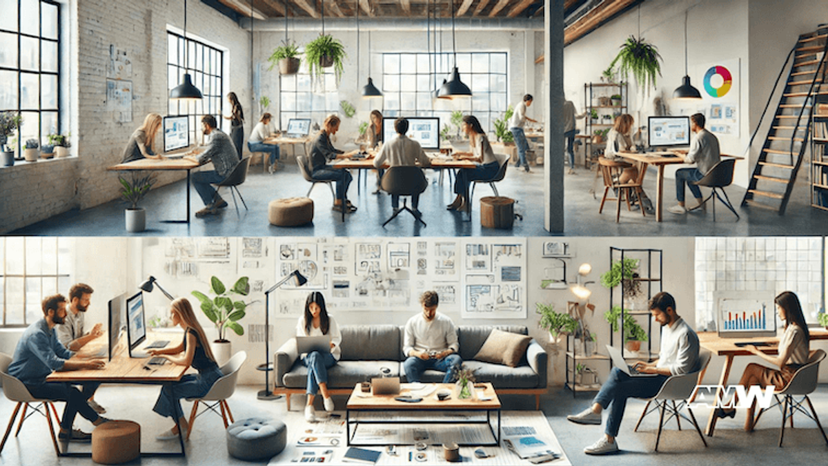 web development, strategic planning, marketing agency structures, flat structure