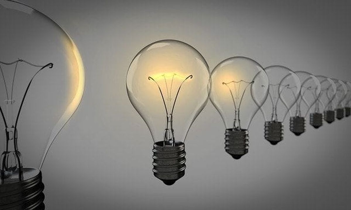 light bulbs, ideas, inspiration, write songs, become a songwriter