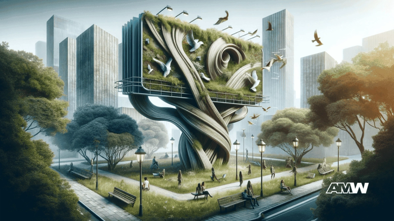 Marketing team discussing creative ways to use outdoor ads in business marketing