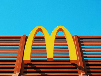 Professional concept illustration for from bbq stand to global empire: the remarkable story of mcdonald's