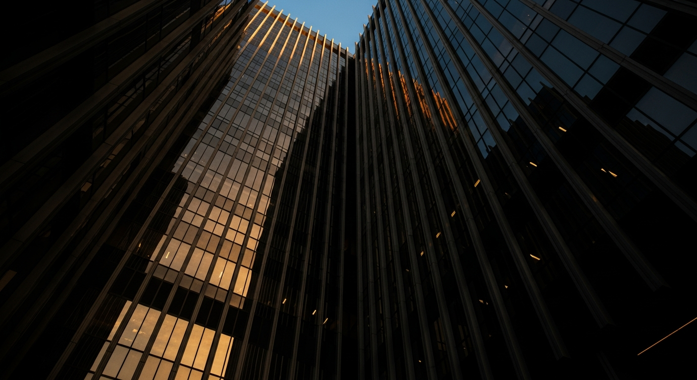 Modern architectural skyline