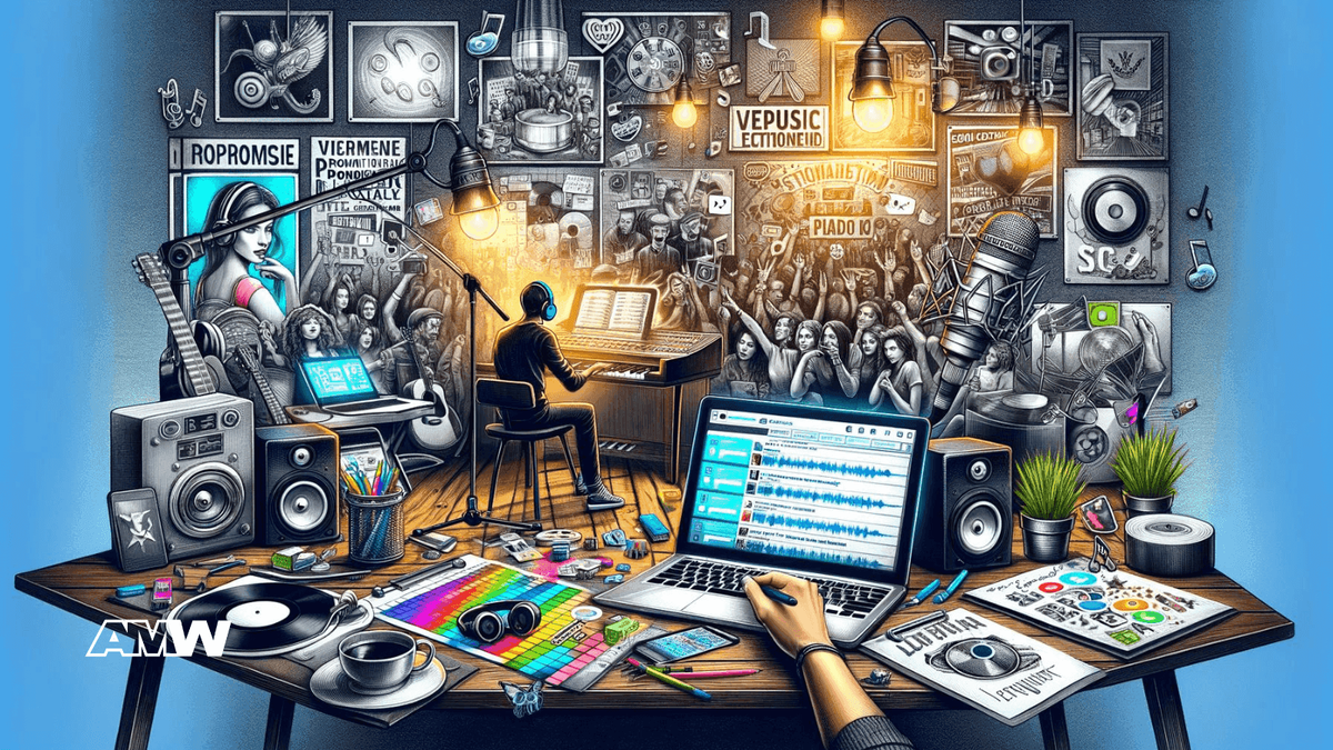 Music industry professional working on from local to global: music promotion techniques that transcend borders
