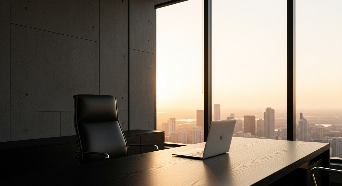 Modern executive office representing AI marketing investment decisions