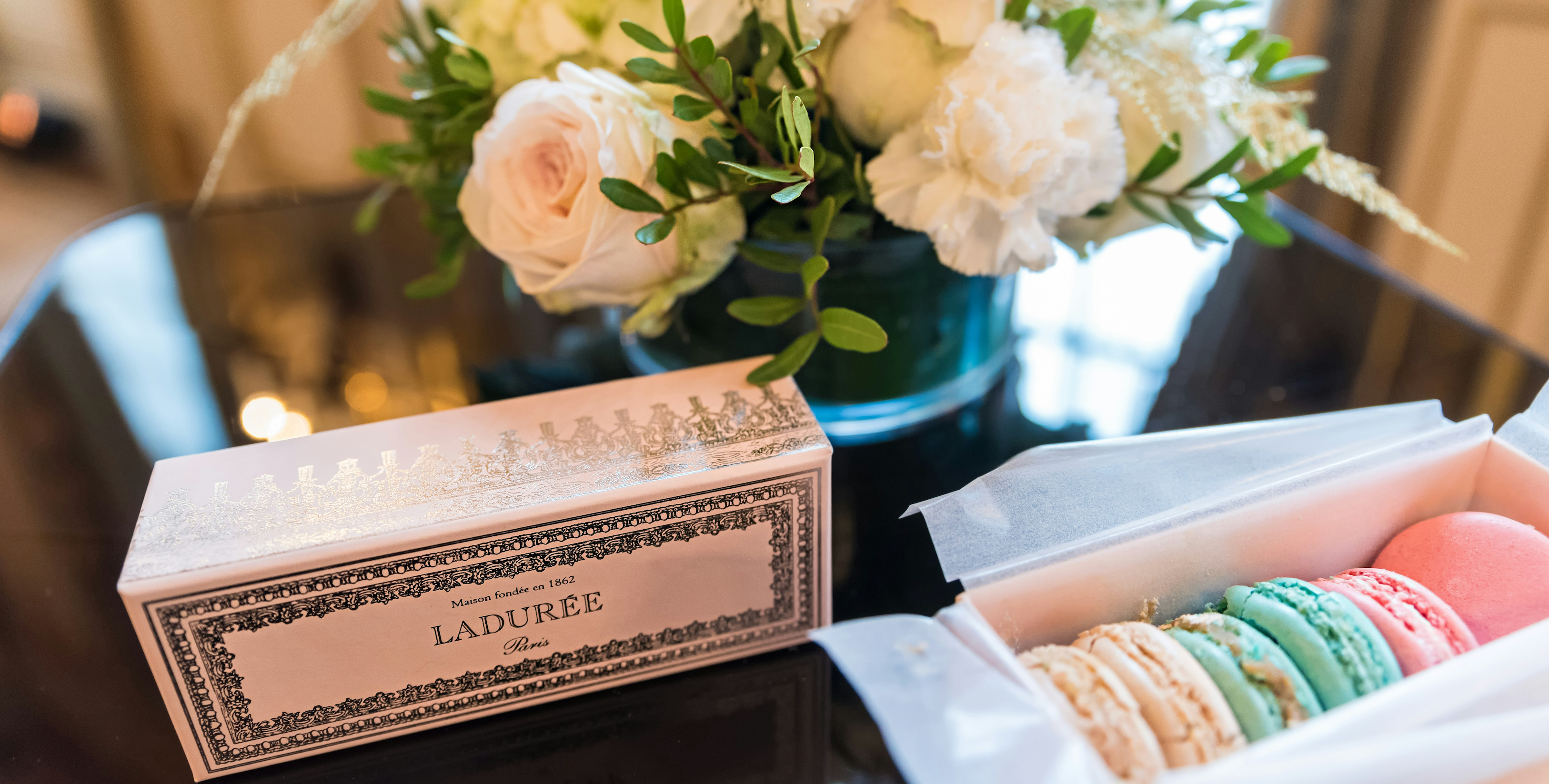 Professional concept illustration for ladurée new york blends french tradition with manhattan luxury