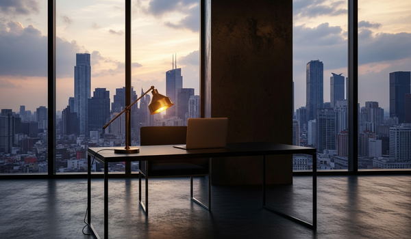 Premium executive office representing enterprise SEO strategy and organic search performance