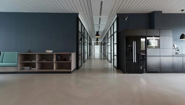 Modern minimalist conference room with soft natural light - strategic marketing decision environment